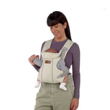 Marsupiu bebe, Jane, Dual, Ergonomic, De la nastere pana la 15 Kg, Conform EN 13209-2:2015, Sand
