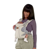 Marsupiu bebe, Jane, Dual, Ergonomic, De la nastere pana la 15 Kg, Conform EN 13209-2:2015, Sand