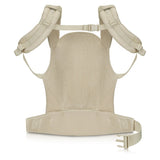 Marsupiu ergonomic, Lionelo, Margareet Air, 3 pozitii de purtare, Certificat de Institutul International pentru Displazie de Sold, 4 luni+, Pana la 20 Kg, Material respirabil 3D Air Mesh, Catarama dubla de siguranta, Bej