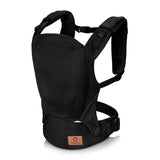 Marsupiu ergonomic, Lionelo, Margareet Air, 3 pozitii de purtare, Certificat de Institutul International pentru Displazie de Sold, 4 luni+, Pana la 20 Kg, Material respirabil 3D Air Mesh, Catarama dubla de siguranta, Negru