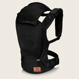 Marsupiu ergonomic, Lionelo, Margareet Air, 3 pozitii de purtare, Certificat de Institutul International pentru Displazie de Sold, 4 luni+, Pana la 20 Kg, Material respirabil 3D Air Mesh, Catarama dubla de siguranta, Negru