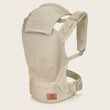 Marsupiu ergonomic, Lionelo, Margareet Air, 3 pozitii de purtare, Certificat de Institutul International pentru Displazie de Sold, 4 luni+, Pana la 20 Kg, Material respirabil 3D Air Mesh, Catarama dubla de siguranta, Bej
