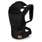 Marsupiu ergonomic, Lionelo, Margareet Air, 3 pozitii de purtare, Certificat de Institutul International pentru Displazie de Sold, 4 luni+, Pana la 20 Kg, Material respirabil 3D Air Mesh, Catarama dubla de siguranta, Negru