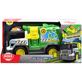 Masina de gunoi Dickie Toys Recycle Truck 30 cm cu lumini si sunete