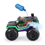 Masina Dickie Toys Rowdy Rocker 25 cm verde cu lumini si sunete