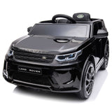 Masinuta electrica Chipolino SUV Land Rover Discovery cu scaun din piele si roti EVA black