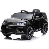 Masinuta electrica Chipolino SUV Land Rover Discovery cu scaun din piele si roti EVA black