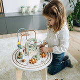 Masuta Montessori cu activitati, Free2Play, Cu multiple activitati, Dezvolta coordonarea ochi-mana, Din lemn, 18 luni+, Think and Play