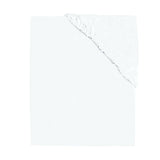 Cearceaf cu elastic, MimiNu, Pentru landou, carucior si cosulet, 80x35 cm, Din Jerseu, Material certificat Oeko Tex Standard 100, Alb
