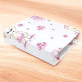 Cearceaf cu elastic, MimiNu, Pentru patut 120X60 cm, Din bumbac certificat Oeko Tex Standard 100, Design, Pink Ballerina