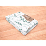 Cearceaf cu elastic, MimiNu, Pentru patut co-sleeper, Leonie, Dimensiune 83 x 50 cm, Din bumbac certificat Oeko Tex Standard 100, Lulu Natural