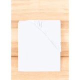 Cearceaf cu elastic, MimiNu, Pentru patut co-sleeper, Theo, Dimensiune 85 x 46 cm, Din bumbac jersey, Material certificat Oeko Tex Standard 100, White