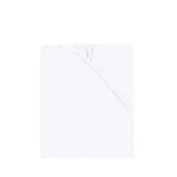 Cearceaf cu elastic, MimiNu, Pentru patut co-sleeper, Theo, Dimensiune 85 x 46 cm, Din bumbac jersey, Material certificat Oeko Tex Standard 100, White