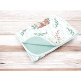 Paturica moale, MimiNu, Cu doua fete, Dimensiune 75x100 cm, Din bumbac certificat Oeko Tex Standard 100, Lulu Natural