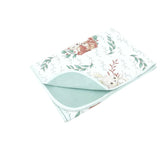 Paturica moale, MimiNu, Cu doua fete, Dimensiune 75x100 cm, Din bumbac certificat Oeko Tex Standard 100, Lulu Natural