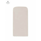 Set 4 in 1 Cosulet bebelus, MimiNu, Baby Cocoon 75x55 cm, Cu volanase, Husa bumbac, Din bumbac certificat Oeko Tex Standard 100, Cu paturica cu volanase 50x70 cm, Cu salteluta, Cu perna fluture, Colectia Royal, Beige