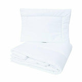 Lenjerie patut cu 6 piese, MimiNu, Pentru patut 120x60 cm, Cu pilota si perna, Cu doua aparatori laterale, Din bumbac certificat Oeko Tex Standard 100, Lulu Natural