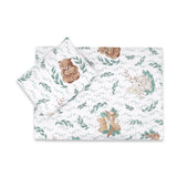 Set pentru carucior, MimiNu, Cu pernuta si paturica, Cu huse detasabile si lavabile, Din bumbac certificat Oeko Tex Standard 100, Lulu Natural