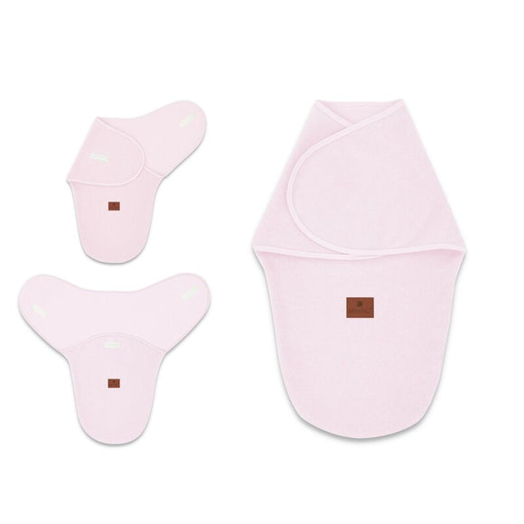 Sistem de infasare, MimiNu, Pentru bebe, 0 - 3 luni, Din tesatura thermofrotte, Pink