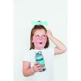 Cana, Nuby, 2 in 1, Cu pai incorporat, Din materialul ecologic tritan, Rezistenta, 360 ml, 3+ ani, Albastru