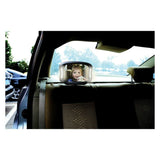 Oglinda auto, FreeON, Pentru masina, Cu iluminare LED, Include telecomanda pentru pornire si oprire usoara, 28x21 cm, Black