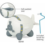Olita copii, FreeON, In forma de avion, Potty Plane, 32 cm x 28 cm x 41 cm, White/Grey