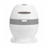 Olita educativa, FreeON, Trainer, Minitoaleta, Cu spatiu pentru hartie/servetele, Cu sunet realist de tras apa, Pana la 25 kg, 3 ani+, White/Grey