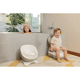 Olita, Jane, 3 in 1, Educationala, Utilizata atat ca olita, Adaptor pentru toaleta cu manere laterale, Inaltator, 12 luni+