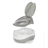 Olita, Jane, 3 in 1, Educationala, Utilizata atat ca olita, Adaptor pentru toaleta cu manere laterale, Inaltator, 12 luni+