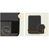 Organizator auto, Lionelo, Cu 5 buzunare de diferite dimensiuni, Cu buzunar pentru tableta, Montare cu clema, Piele ecologica, Impermeabila, Gri