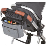 Organizator auto si pentru carucior, FreeON, 3 in 1, Transformabil in gentuta mamici, Cu suport pentru tableta, iPad, Cu buzunare, Grey