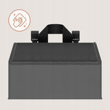 Organizator multifunctional, Lionelo, Sidepocket M, 43x15x23 cm, 3 compartimente, Universal, Constructie ranforsata, Gri