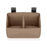 Organizator multifunctional, Lionelo, Sidepocket S, 26x12x15 cm, 2 compartimente, Universal, Constructie ranforsata, Bej