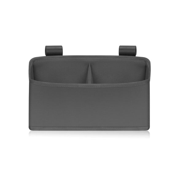 Organizator multifunctional, Lionelo, Sidepocket S, 26x12x15 cm, 2 compartimente, Universal, Constructie ranforsata, Gri