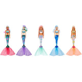 Papusa Barbie by Mattel Color Reveal Wave Sirena surpriza