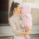 Papusa, Petite&Mars, Elise, Din plus, 35 cm, Ambalaj cu mini puzzle din carton, 0 luni+, Multicolor