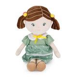 Papusa, Petite&Mars, Hannah, Din plus, 35 cm, Ambalaj cu mini puzzle din carton, 0 luni+, Multicolor