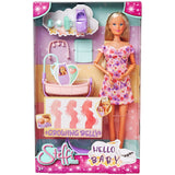 Papusa Simba Steffi Love Hello Baby 29 cm cu accesorii