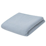 Paturica bebe, New Baby, 70x100 cm, Din muselina, 100% bumbac certificat Oeko Tex Standard 100, Grey