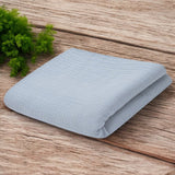 Paturica bebe, New Baby, 70x100 cm, Din muselina, 100% bumbac certificat Oeko Tex Standard 100, Grey