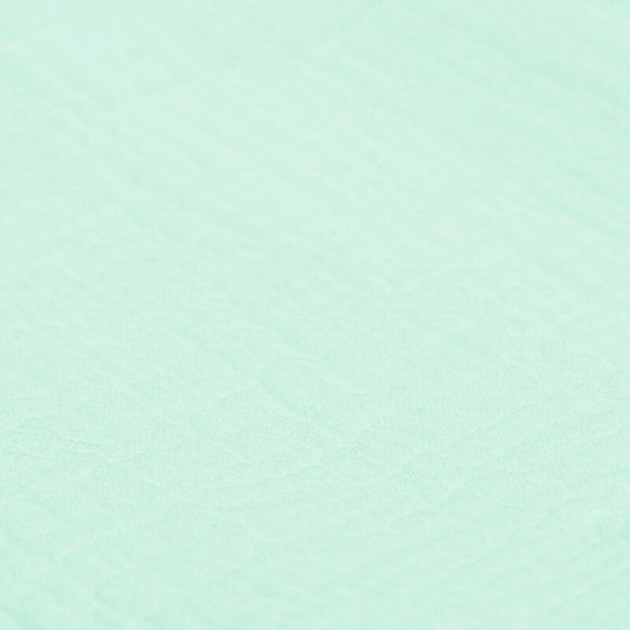 Paturica bebe, New Baby, 70x100 cm, Din muselina, 100% bumbac certificat Oeko Tex Standard 100, Mint