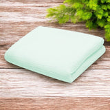 Paturica bebe, New Baby, 70x100 cm, Din muselina, 100% bumbac certificat Oeko Tex Standard 100, Mint