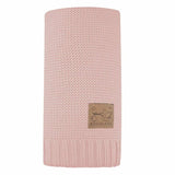 Paturica, Bocioland, Paris, Pentru copii, Moale, Din bambus si bumbac, Cu proprietati de termoreglare, Antialergica si antibacteriana, Dimensiune mare 80 x 100 cm, Pink