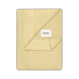 Paturica multifunctionala, Lionelo, Din bambus, Cu proprietati de termoreglare, Antibacteriana, Antifungica, Antialergice, Lavabila la masina de spalat, 100x75 cm, Galben
