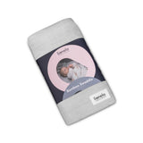 Muselina, Lionelo, Multifunctionala, Din bambus, Ideala pentru infasat, Cu proprietati antibacteriene, antifungice si antialergice, Lavabila la masina de spalat, 120x120 cm, Gri