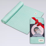 Muselina, Lionelo, Multifunctionala, Din bambus, Ideala pentru infasat, Cu proprietati antibacteriene, antifungice si antialergice, Lavabila la masina de spalat, 120x120 cm, Verde