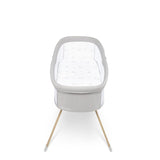 Patut balansoar, Lionelo, Malin Evo, 3 in 1, Pliabil, 0-9 kg, Geanta Transport, Asamblare Rapida, Ultra-Usor, Conform cu standardele europeane de securitate EN1130 si EN16890, Bej