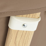 Patut co-sleeper, Lionelo, Thomi Plus, 5 in 1, Multifunctional, Sustine pana la 9 kg ca patut, 15 kg tarc de joaca, 100 kg canapea, Inaltime reglabila in 7 pozitii, De la nastere pana la 4 ani, Cu 2 saltele din spuma T25, 94x70x77-93,5 cm, Maro