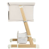 Patut co-sleeper, Lionelo, Thomi Plus, 5 in 1, Multifunctional, Sustine pana la 9 kg ca patut, 15 kg tarc de joaca, 100 kg canapea, Inaltime reglabila in 7 pozitii, De la nastere pana la 4 ani, Cu 2 saltele din spuma T25, 94x70x77-93,5 cm, Bej