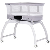 Patut cu leganare si cantar integrat Chipolino Sogno 2 in 1 grey